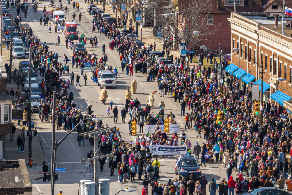 2023 Cleveland Kurentovanje Parade